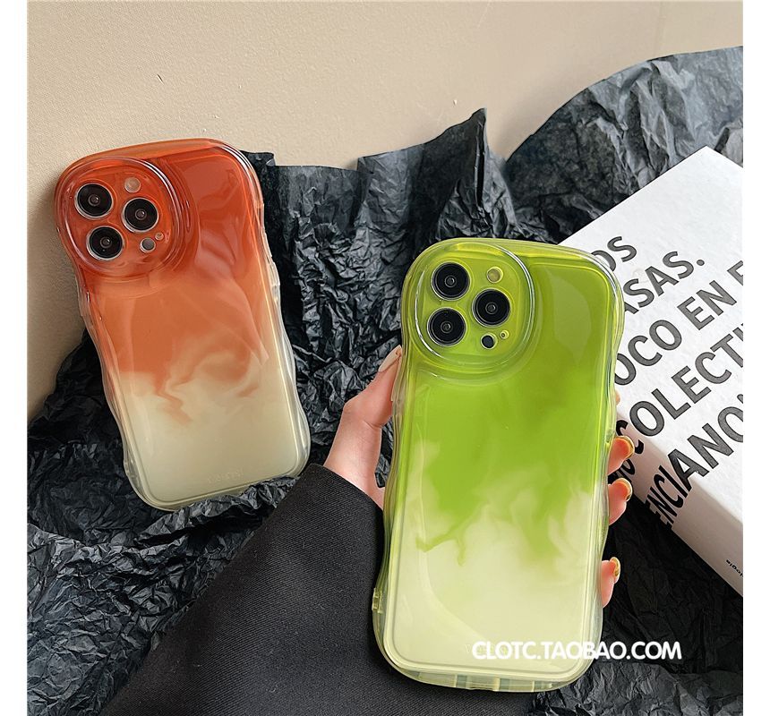 Huella - Gradient telefoonhoesje - iPhone 14 Pro Max / 14 Pro / 14 Max / 14 / 13 Pro Max / 13 Pro / 13 / 13 mini / 12 Pro Max / 12 Pro / 12 / 12 mini / 11 Pro Max / 11 Pro / 11