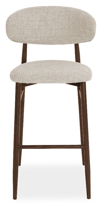 Barkruk Beige Walnut Kumo B52 x D56 x H95 cm
