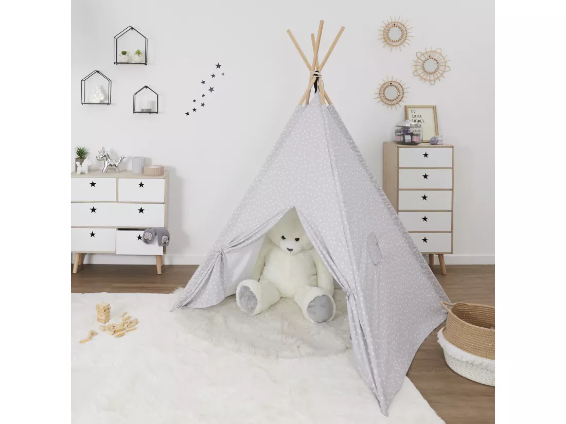 Tipi Gris 120x120x160cm M4