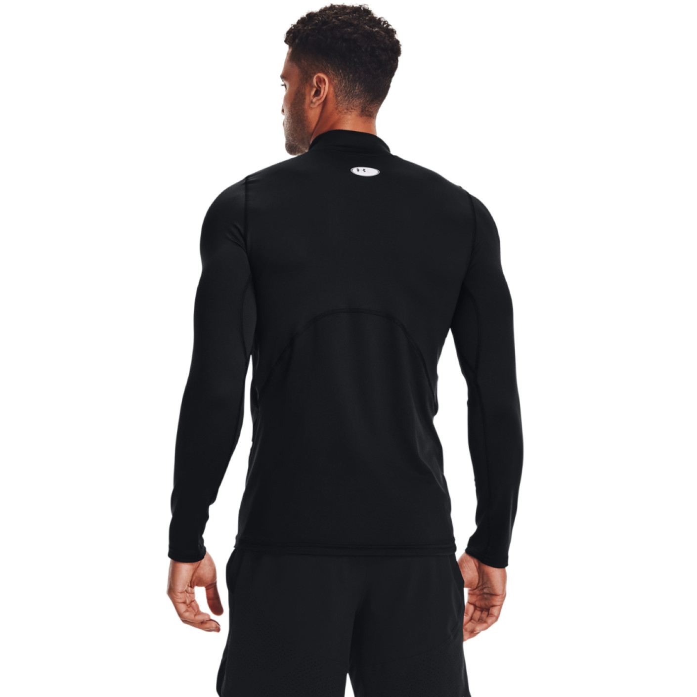 Under Armour ColdGear Ondershirt Lange Mouwen Zwart Wit