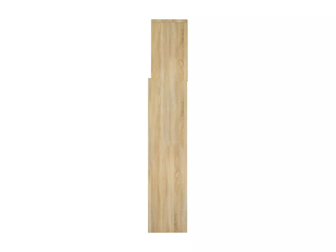 Armoire de tête de lit Chêne sonoma 160x19x103,5 cm