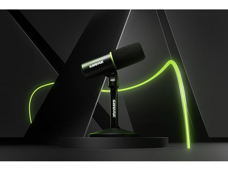 Shure Mikrofon MV6 Dynamisches USB-C Gaming-Mikrofon