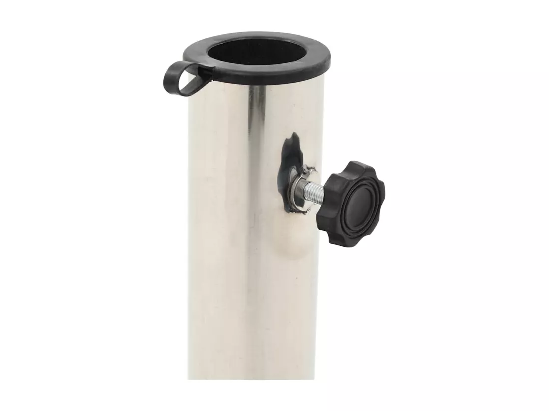 Socle de parasol Granite 20 kg Carré Noir