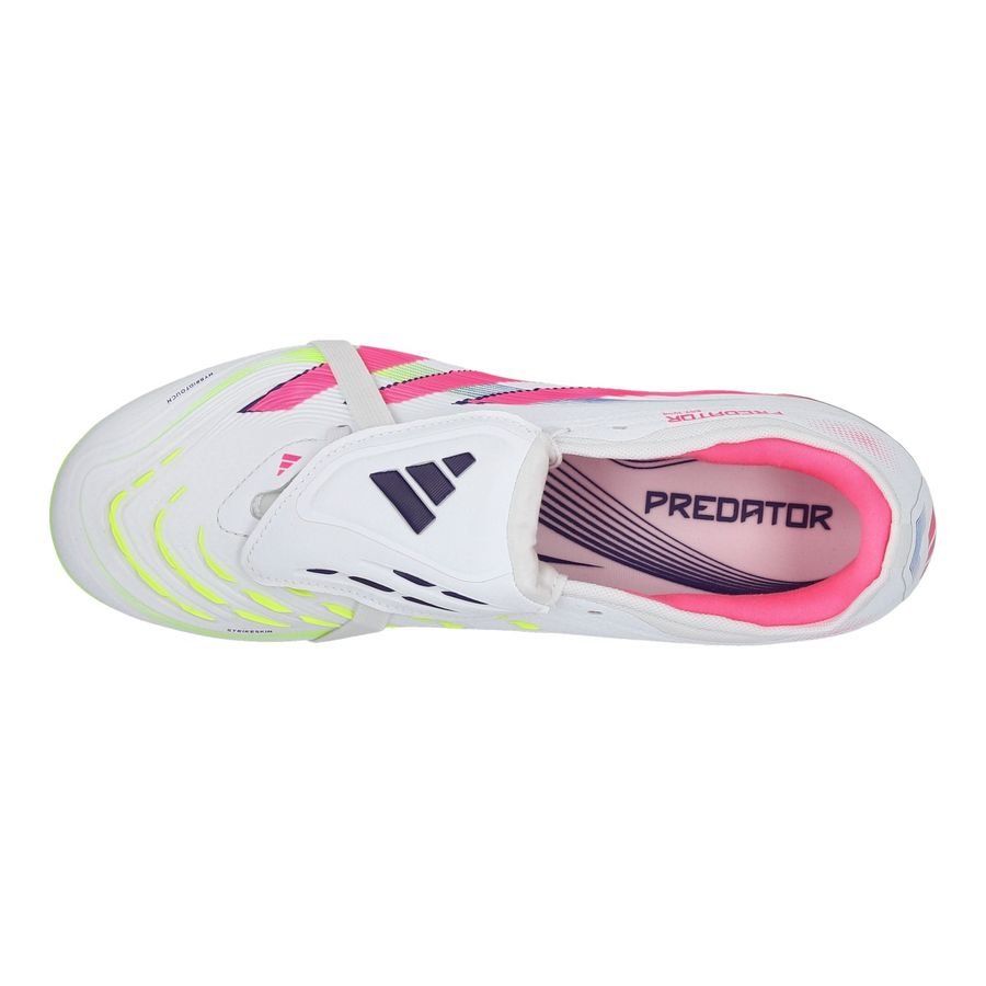 adidas Predator Pro Fold-over Tongue MG Celestial Victory - Blanc/Lucid Pink/Lucid Lemon