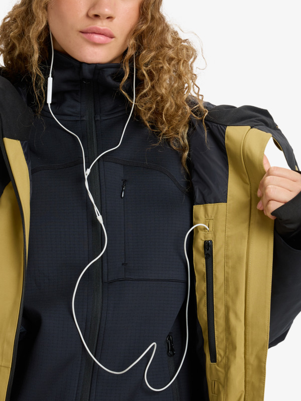 Wild Twist 20K Veste de snow technique Noir Femme