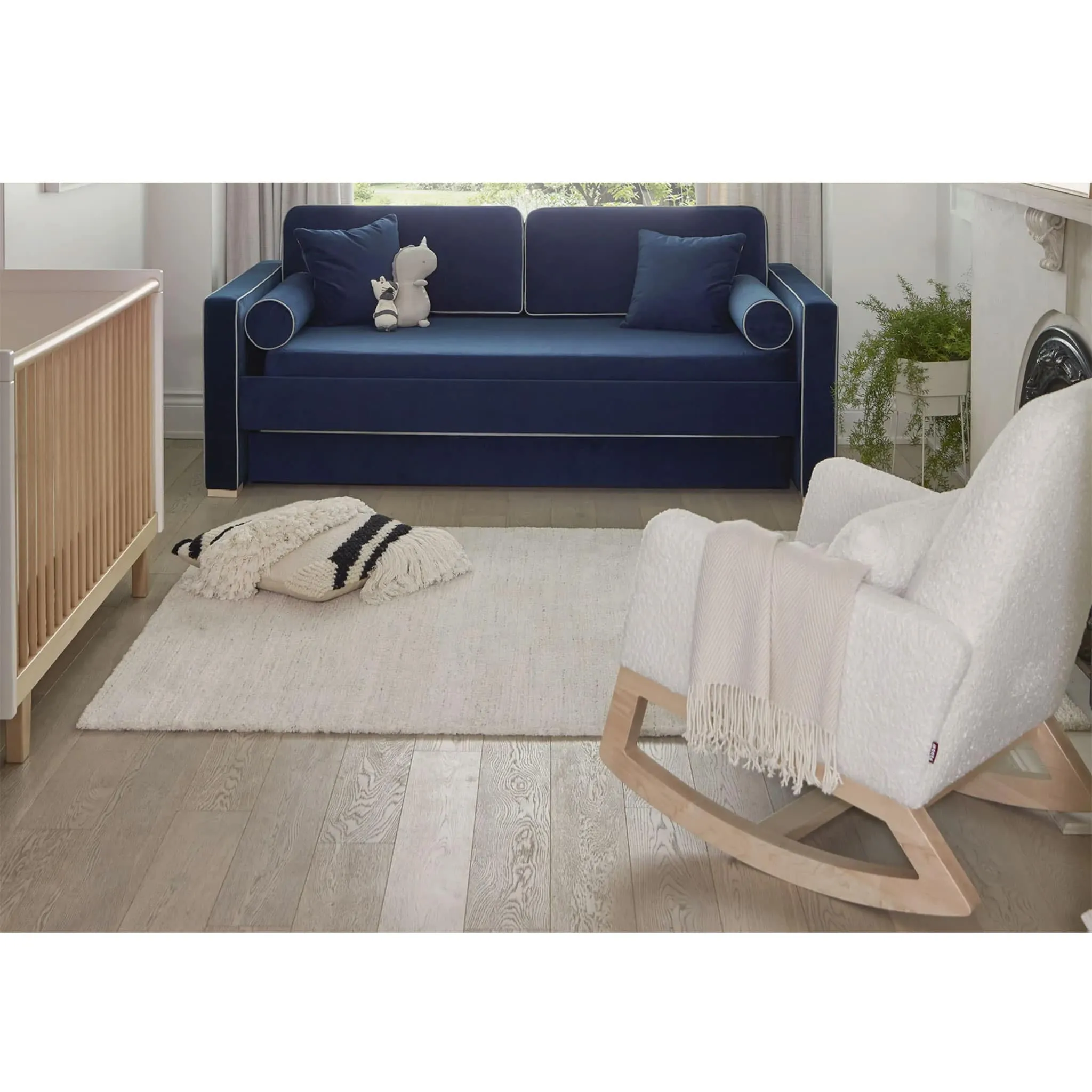 Monte Chaise Berçante Joya - Naturel  Sherpa (en stock)