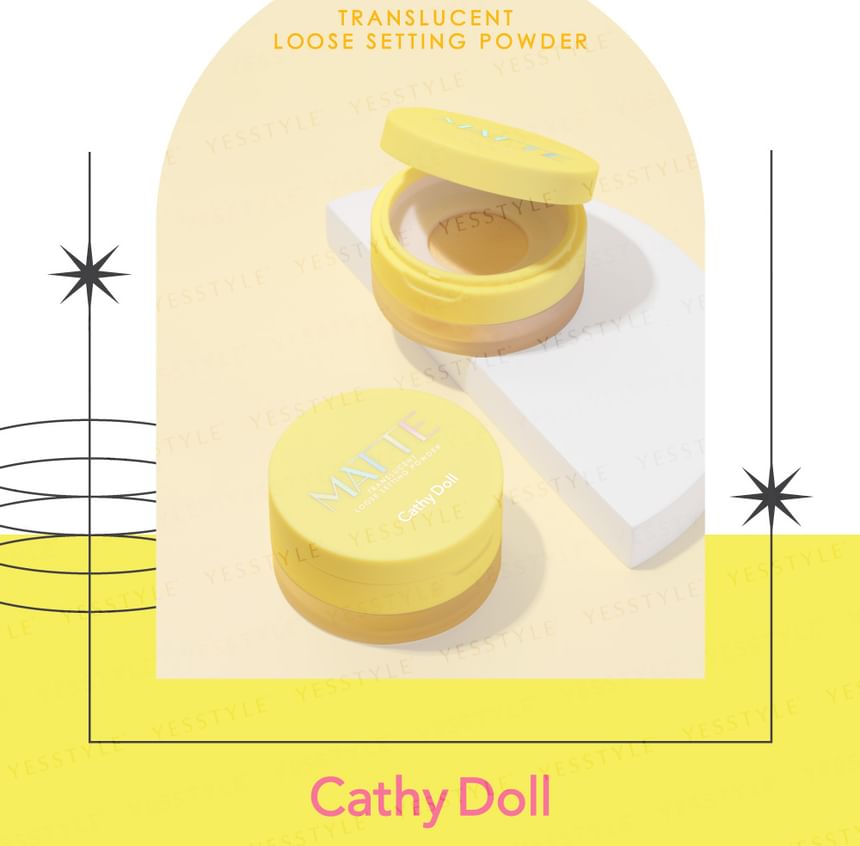 Cathy Doll - Matte, doorschijnende losse fixeerpoeder
