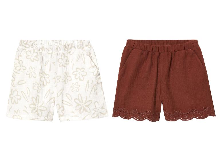 Mousseline korte kinderbroek