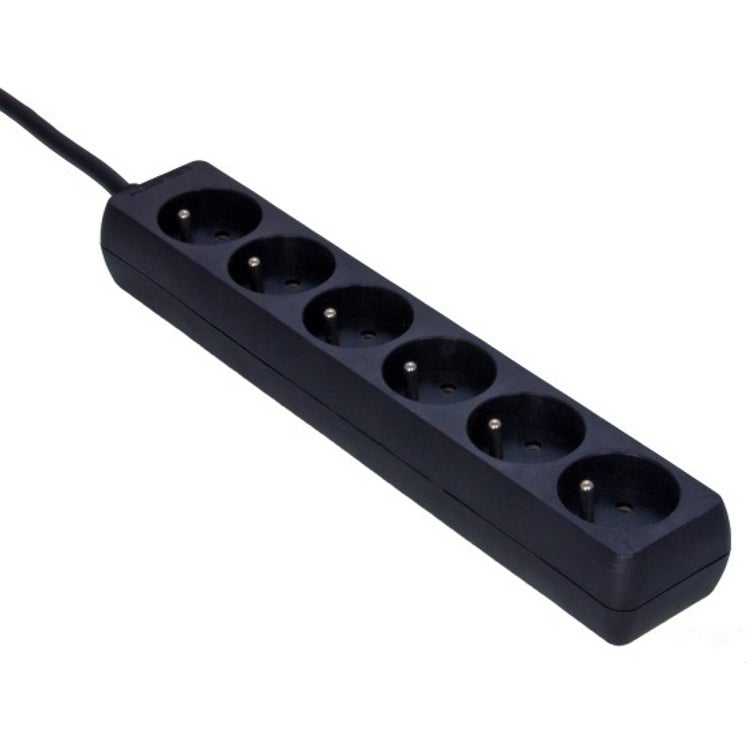 Procab PSC106 5F 6-voudige 5m stekkerdoos penaarde (BE en FR)