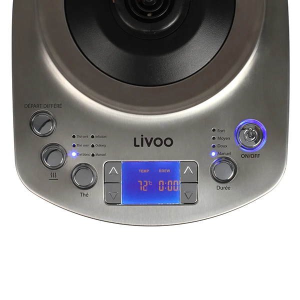 Bouilloire théière automatique 1,7 L - 2200 W DOD175 Livoo