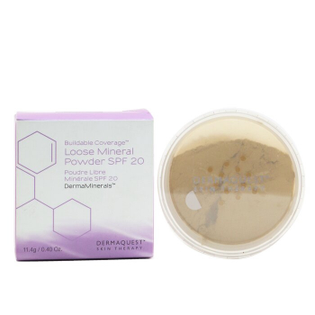 DermaQuest DermaMinerals Buildable Coverage Loose Mineral Powder SPF 20