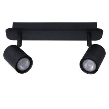 Lucide badkamer duospot Lennert IP44 zwart