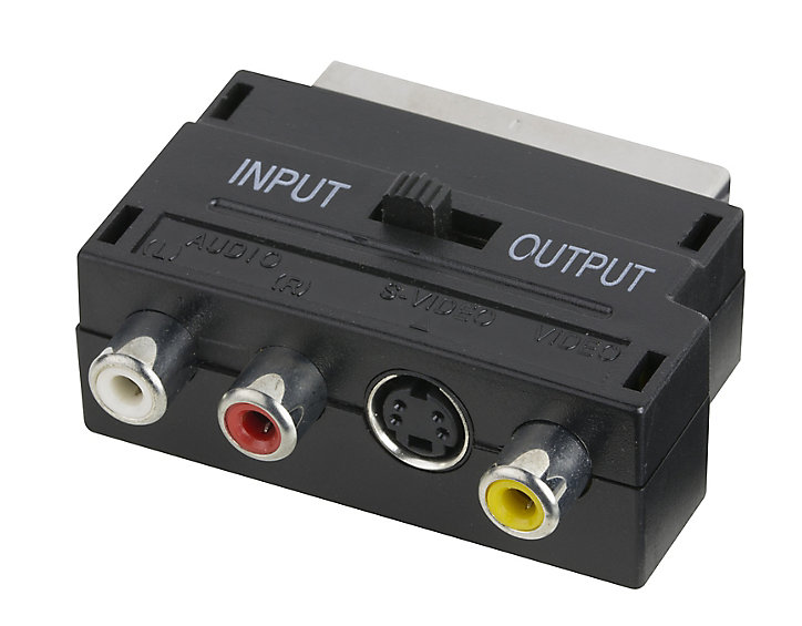 Péritel Mâle 3RCA Femelle Blyss
