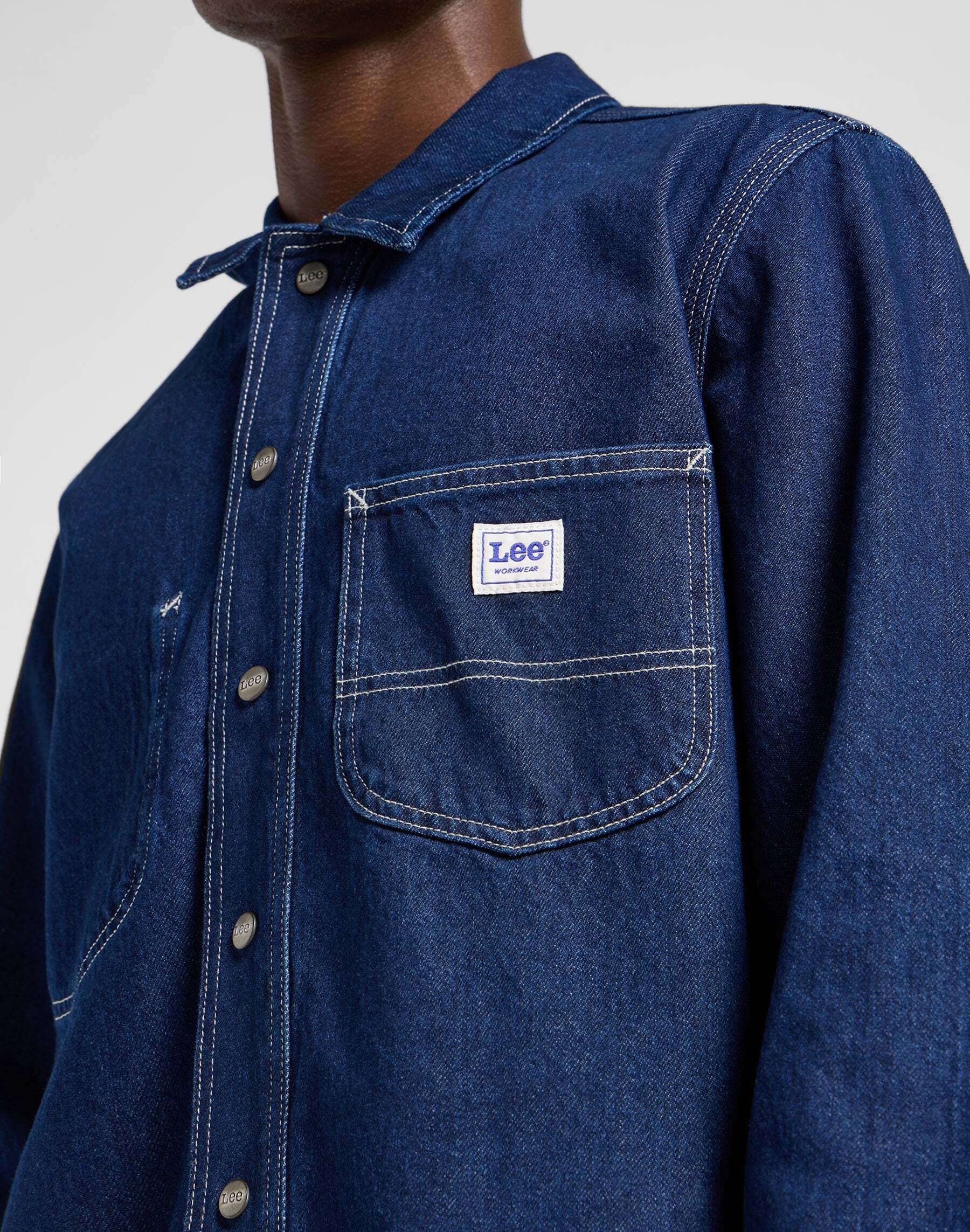 Lee® Jeanshemd »Lee Jeanshemd Rlx Wrkwear Overshirt«