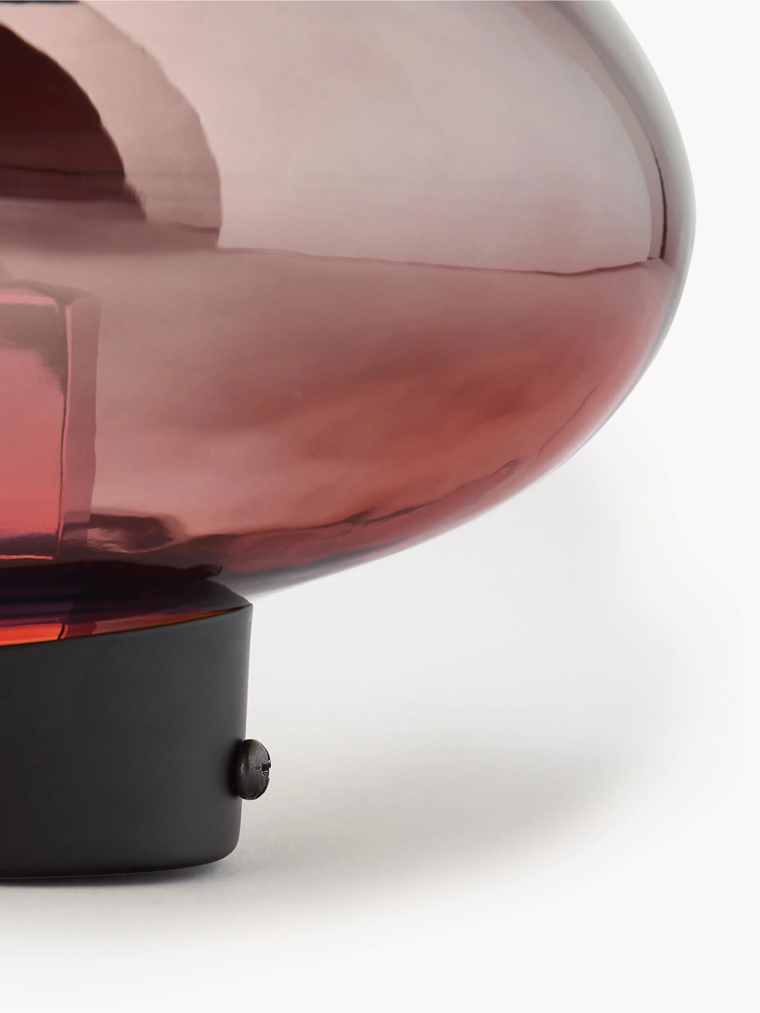 Mondgeblazen wandlamp Mabell