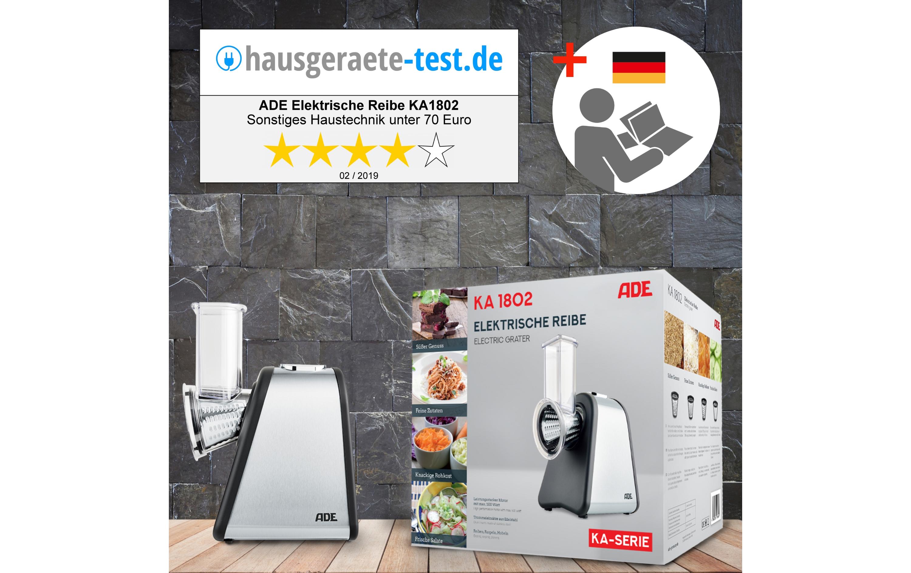 Küchenreibe KA 1802 1 lElektrische Reibe
