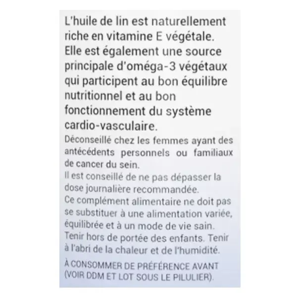 Oemine Bio-Lin 180 cápsulas