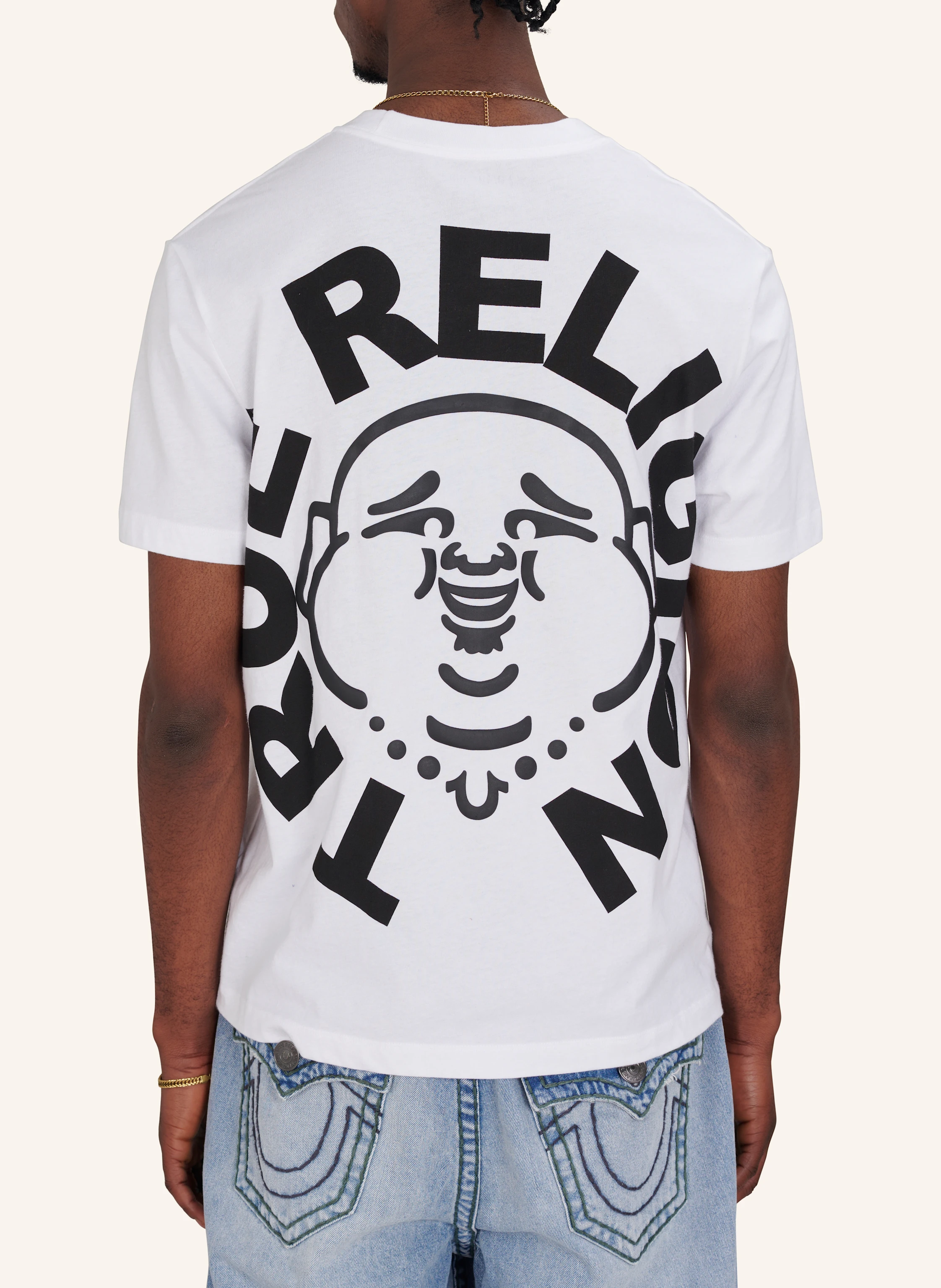 TRUE RELIGION T-Shirt BUDDHA FACE