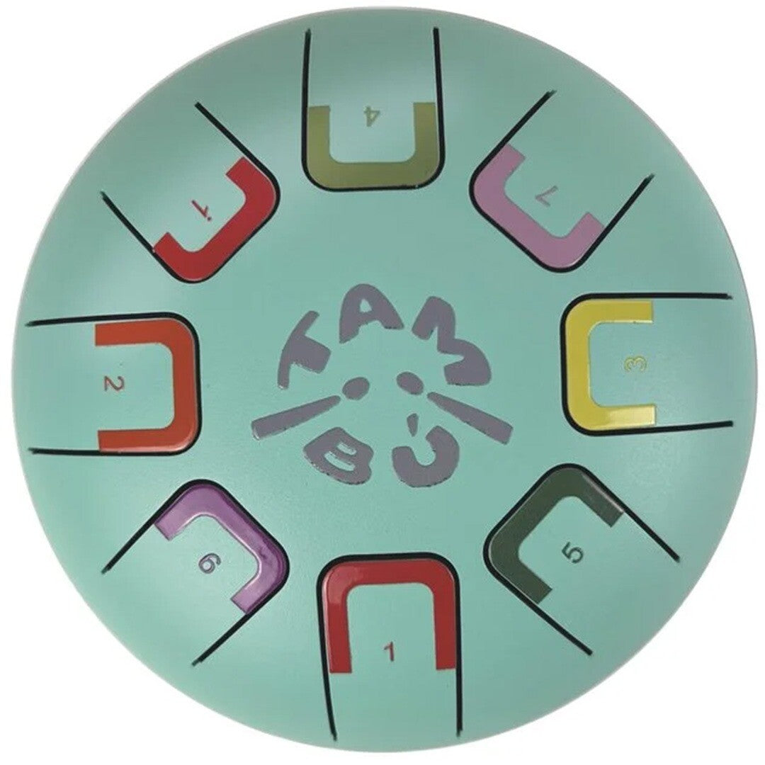 Tambu tongtrommel - teal peal - Ø15 cm