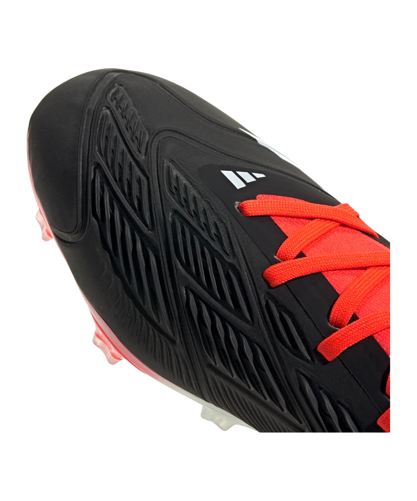 adidas Predator Pro FG Solar Energy Schwarz Weiss Rot