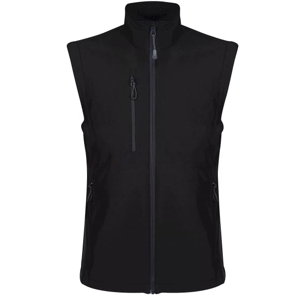 Softshell randonnée REGATTA FLUX BODYWARMER ALL BLACK