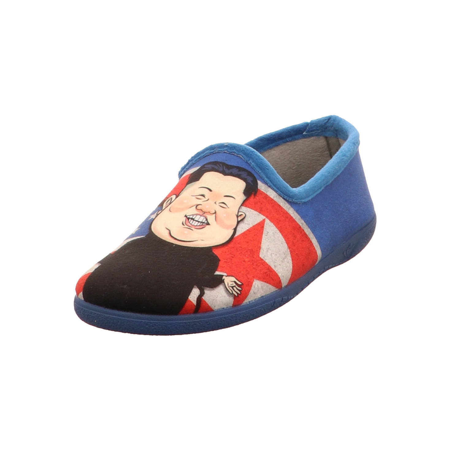 Francesca/o Pantoffel blau