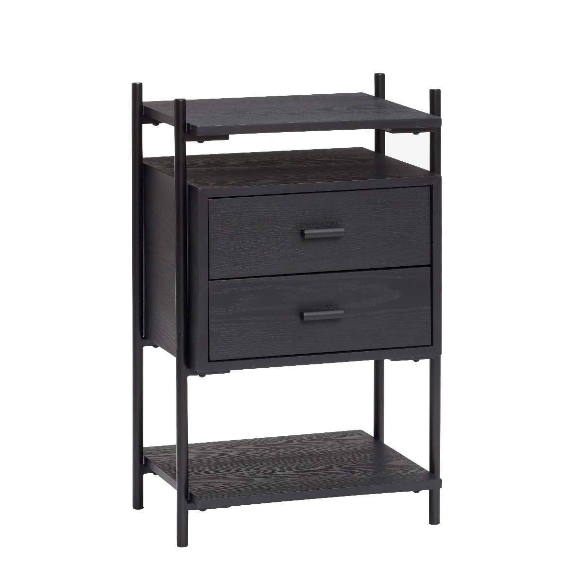 Hübsch  Sidebord, sort - 39x33x61cm