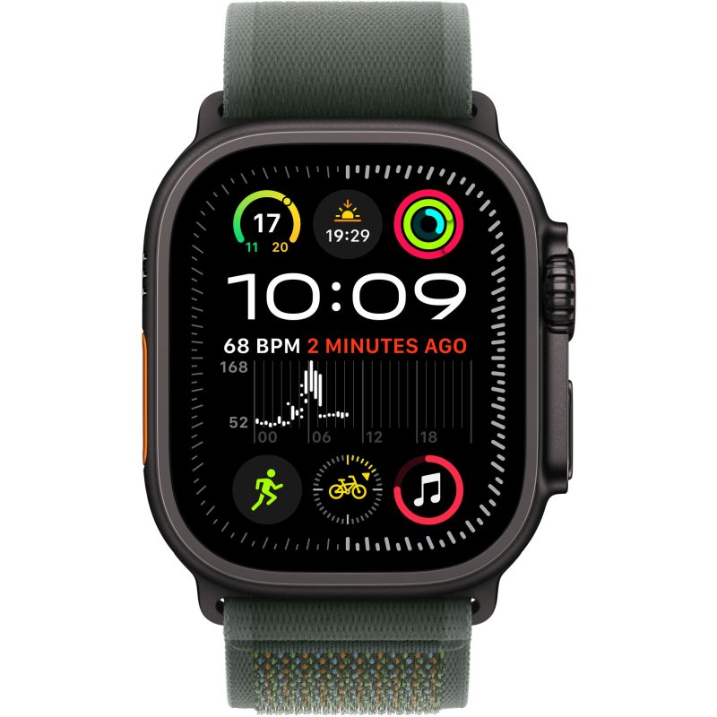 Apple MYQ43ZM/A accessoire intelligent à porter sur soi Bande Vert Nylon, Polyester, Spandex, Titane