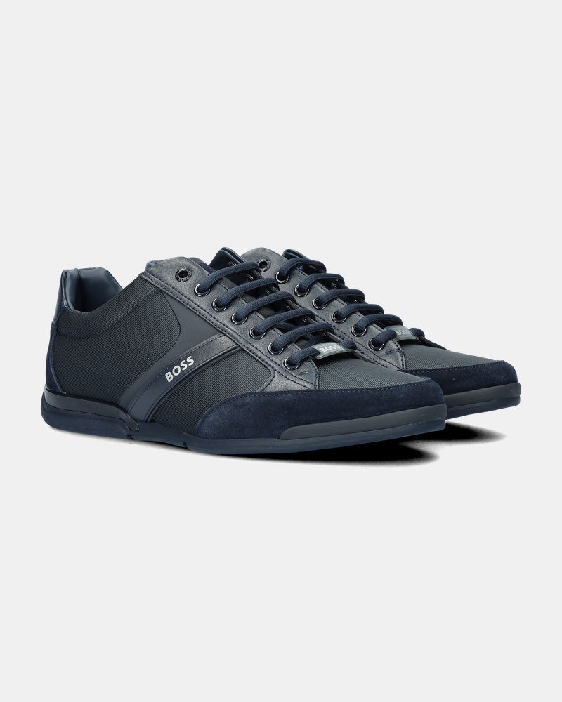BOSS Saturn Low Lage sneakers  - blauw