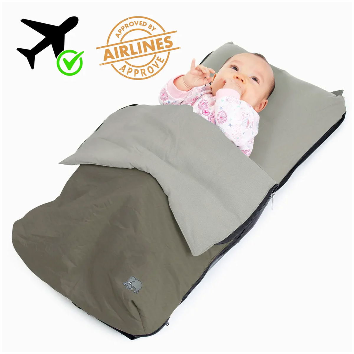 DERYANDERYAN   AirTraveller Flugzeug Kinderbett braun