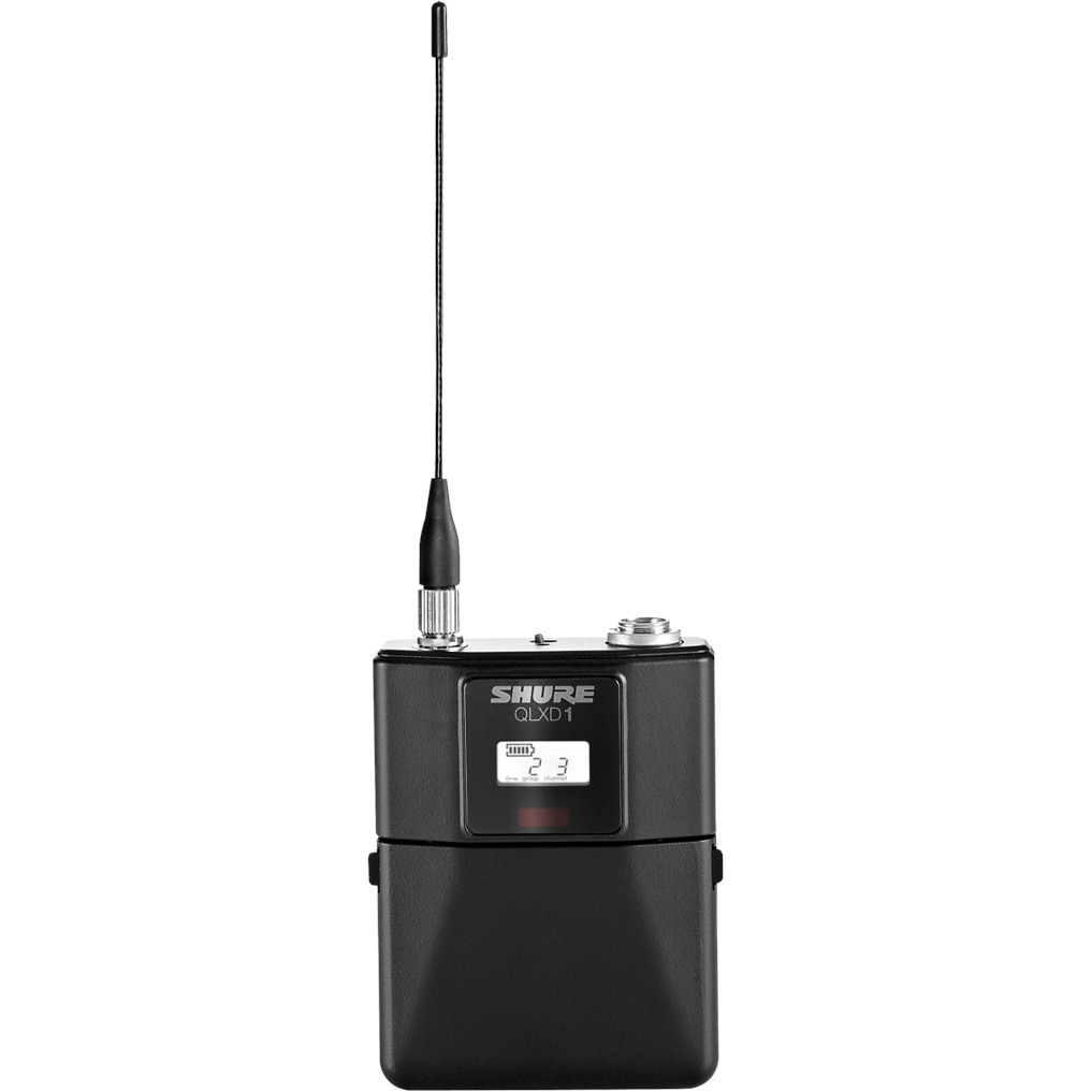 Shure QLXD1-K51 beltpack zender (606 - 670 MHz)