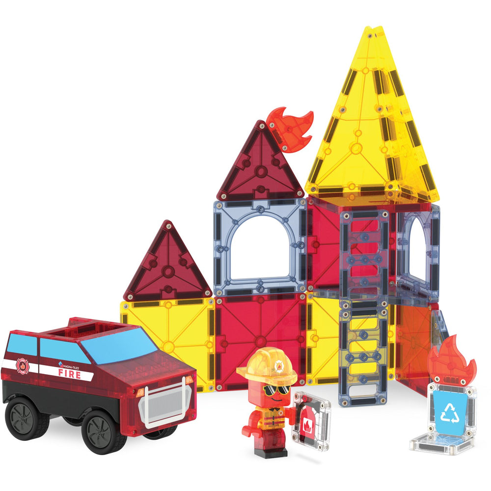 Køb Magna-Tiles® Fire Rescue 27 Pcs