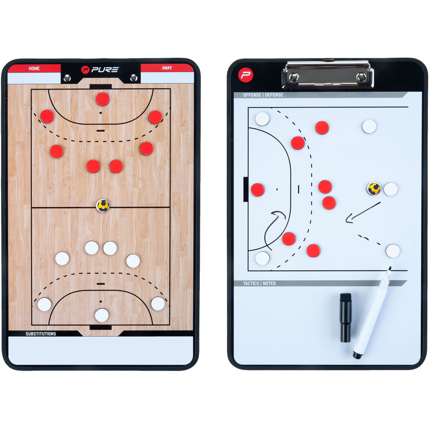 Pure2Improve Coachboard Handbal
