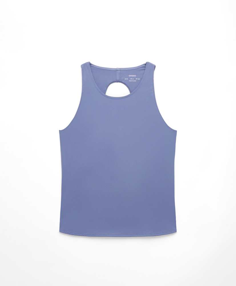 Camiseta Comfortlux com costas cruzadas