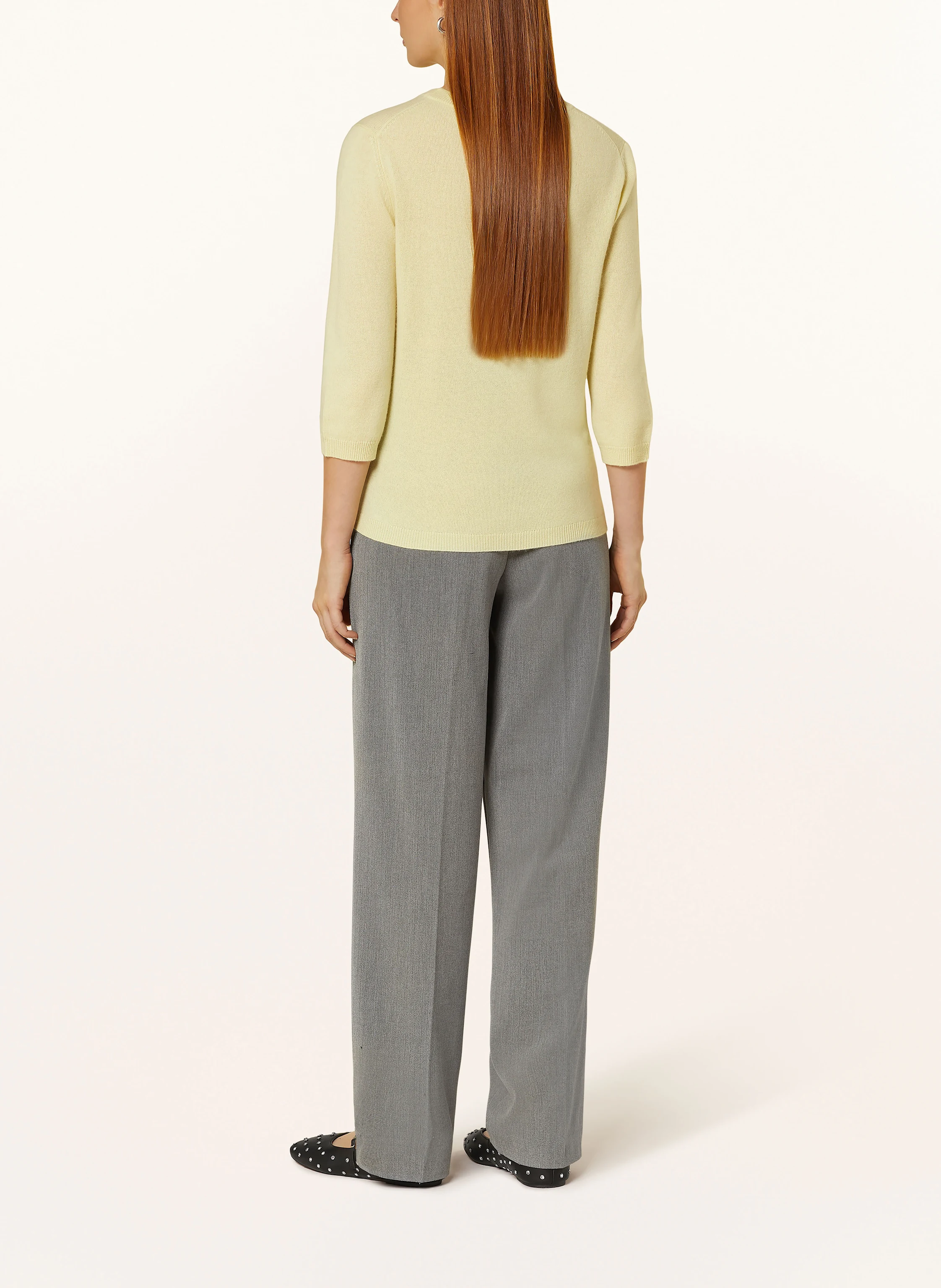 darling harbour Cashmere-Pullover mit 3/4-Arm