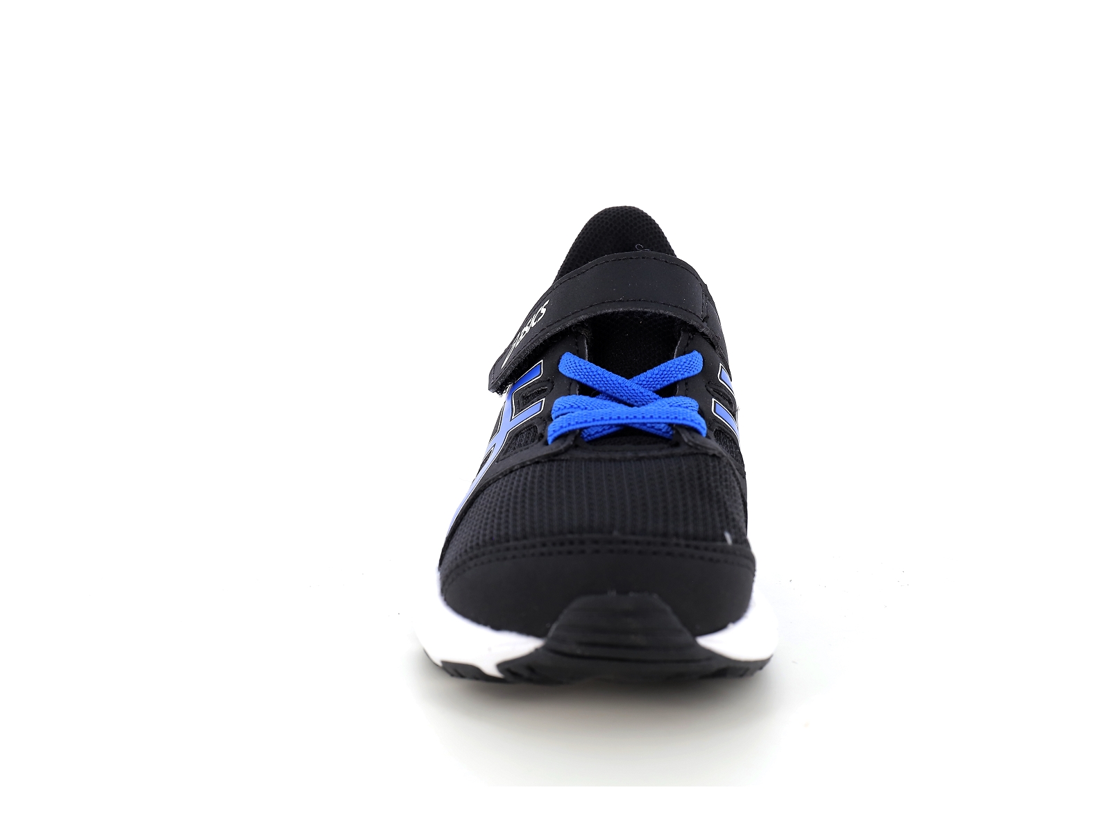 Asics-JOLT 4 PS Matières combinées Noir-Bleu