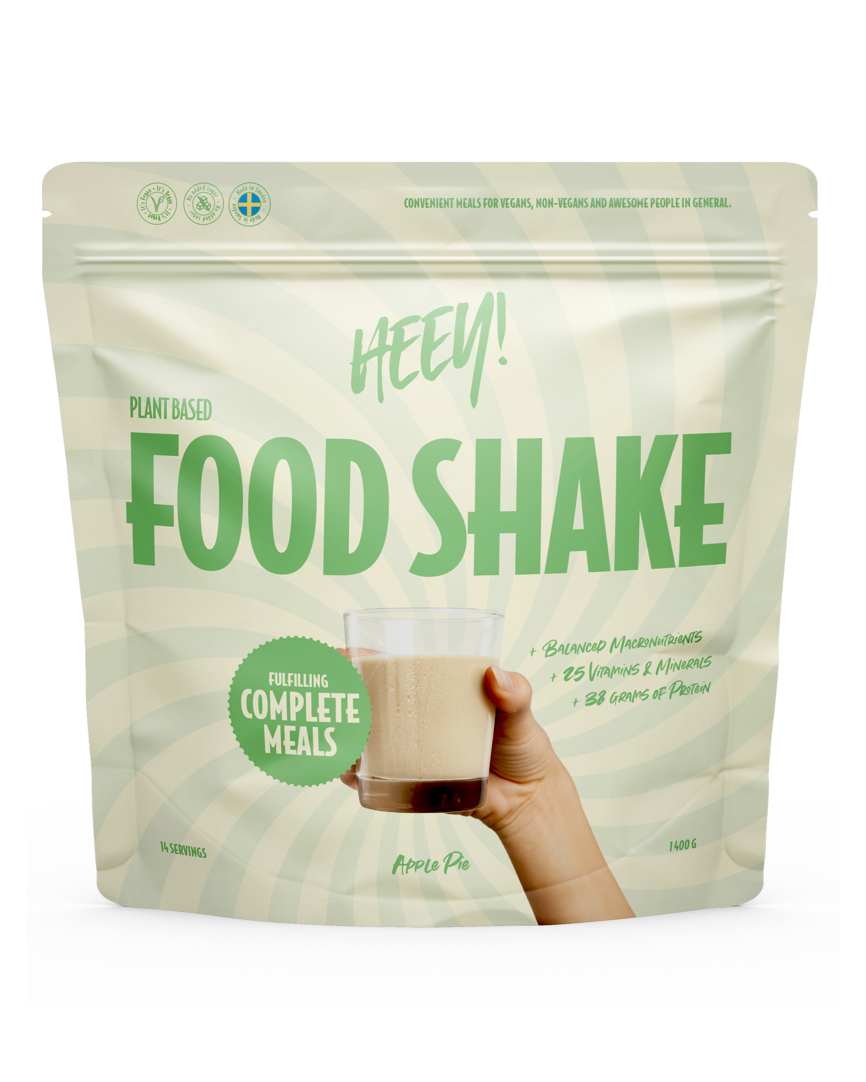 Heey! Vegan Food Shake Apple Pie 1,4kg