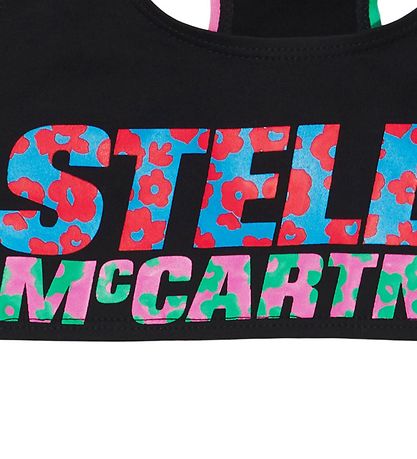 Stella McCartney Kids Trainingstop für Kinder - Schwarz m. Print