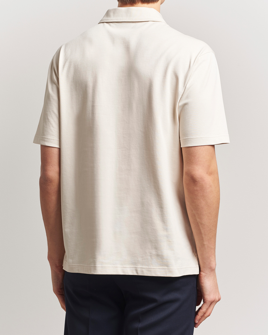 J.Lindeberg Roy Relaxed Polo Pique Moonbeam