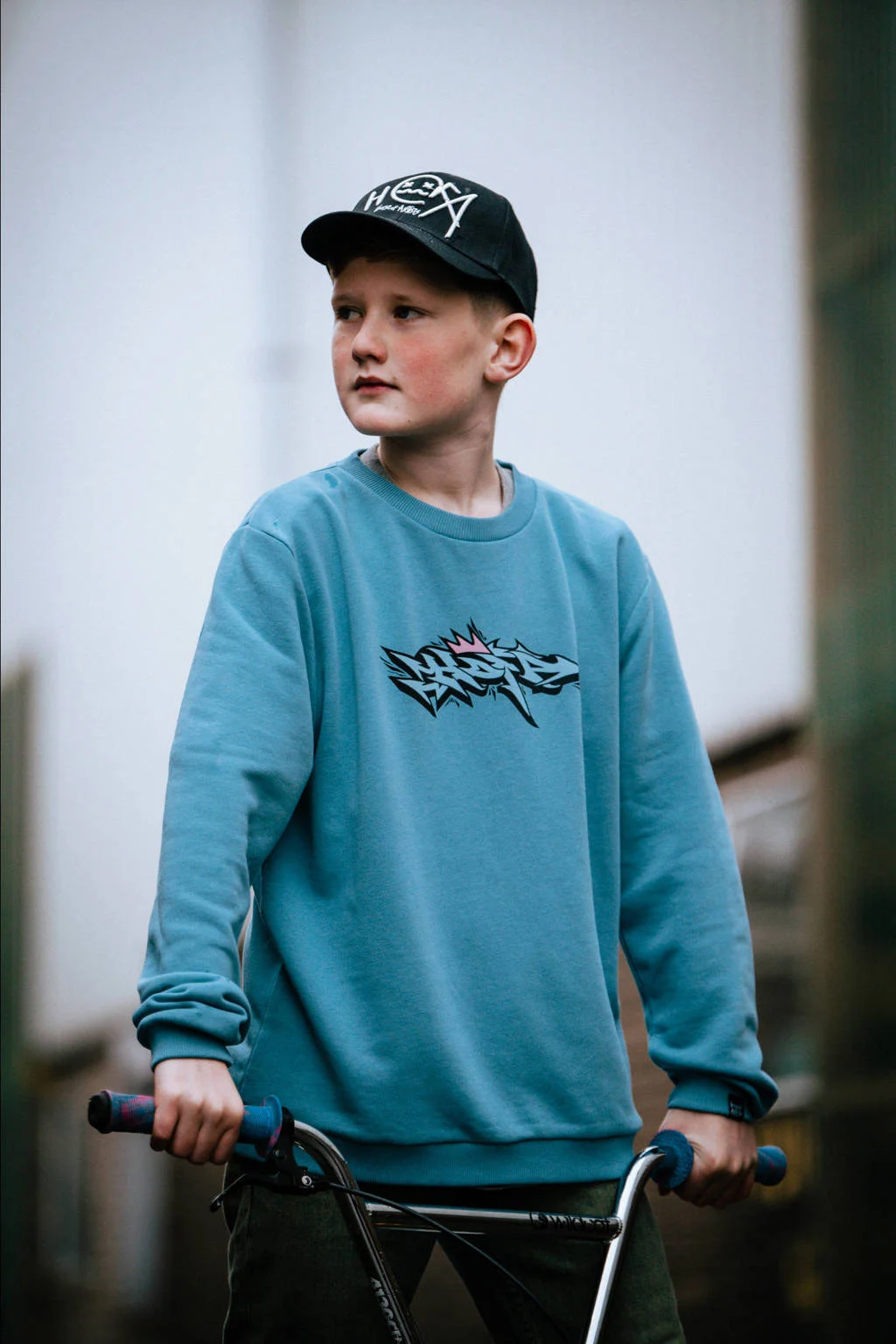House of Artists sweater blauw