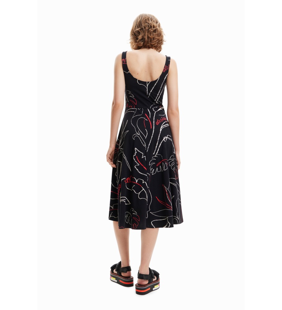 Vestido Desigual Cambridge Preto