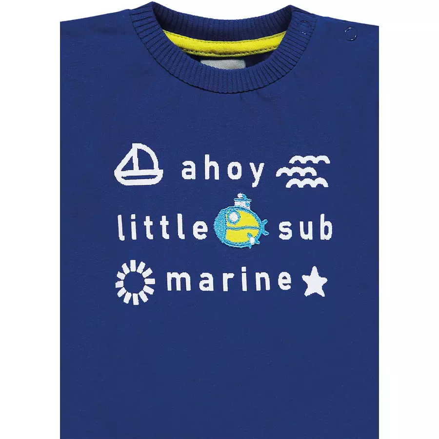 KANZ Boys Langarmshirt, monaco blue|blue