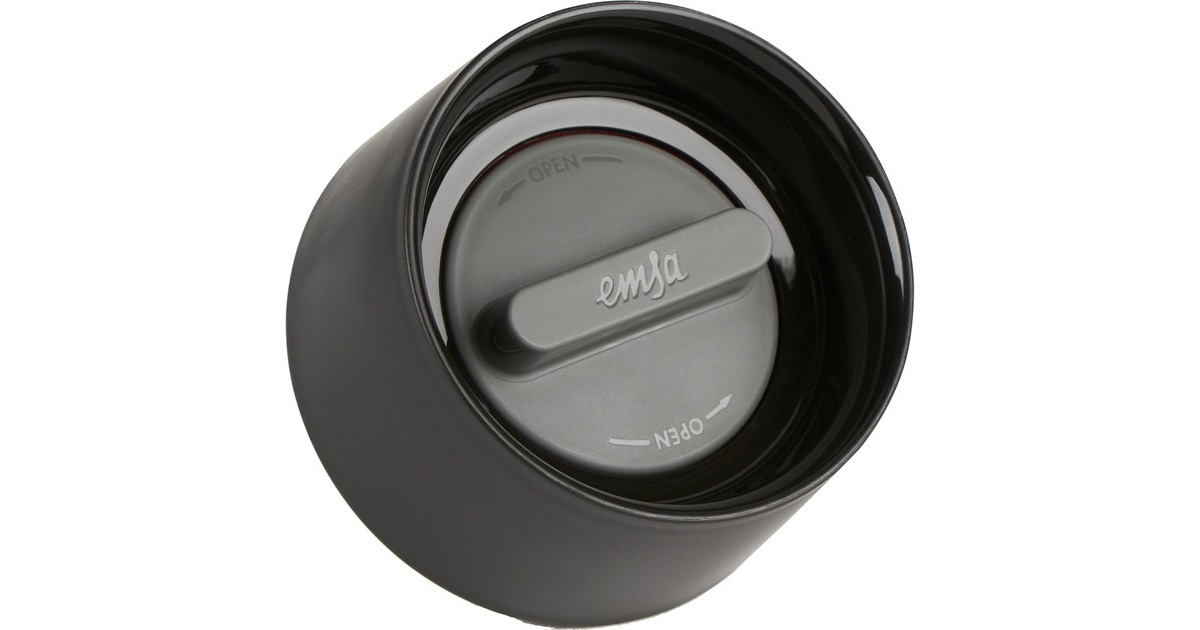 EmsaTravel Mug Compact Thermosbeker  (Wijnrood/roestvrij staal, 0,3 Liter)