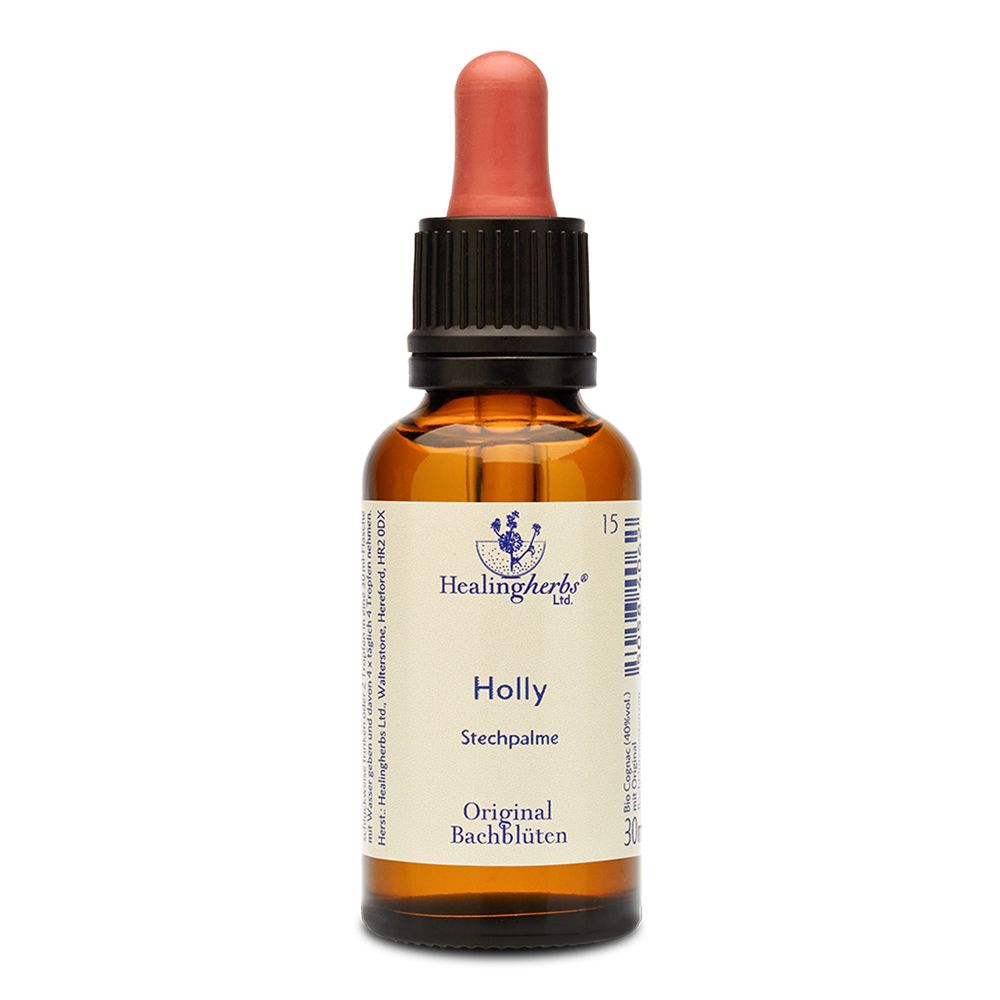 Healing Herbs Holly Original Bachblüten Tropfen