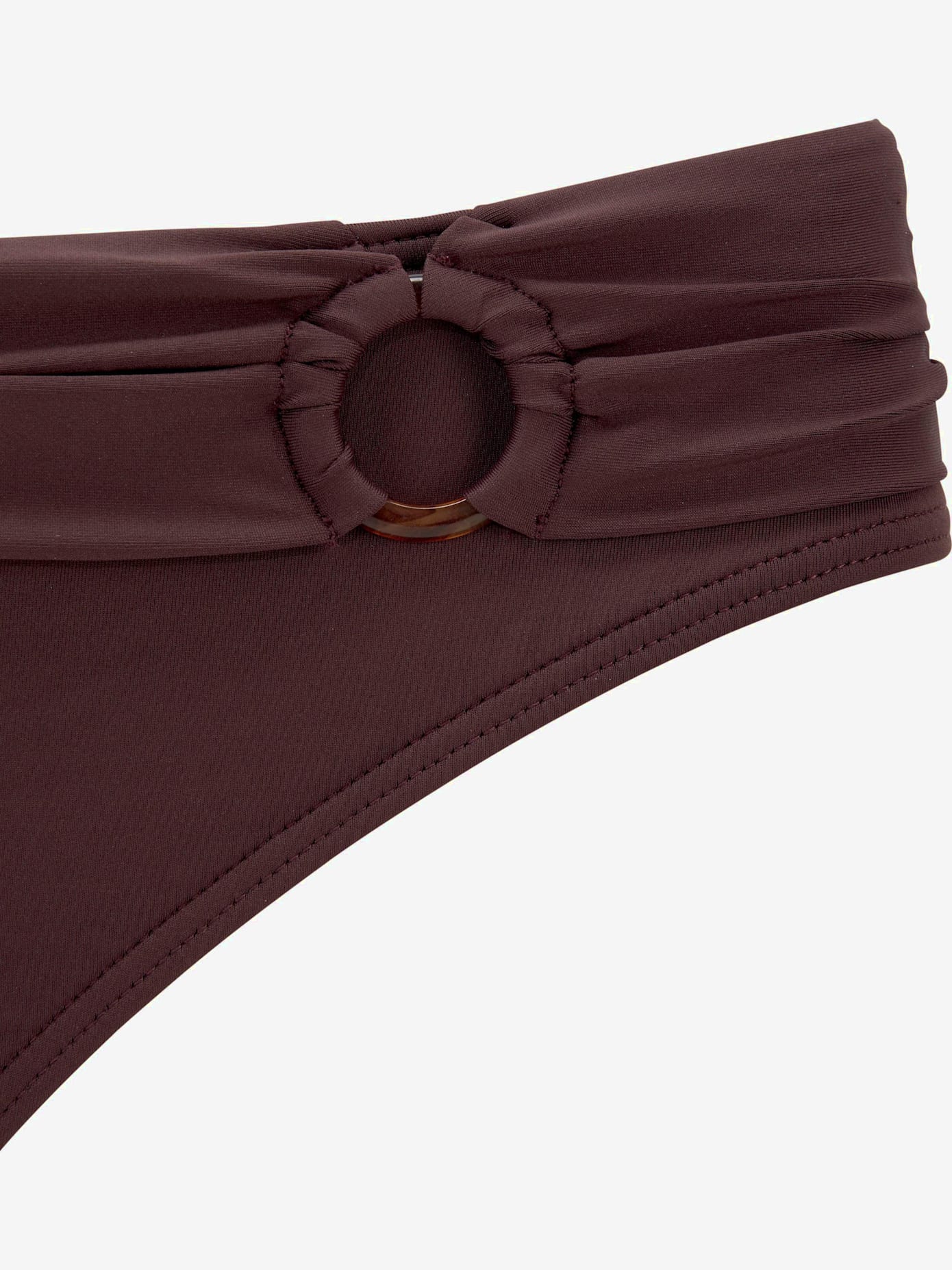 Bas de maillot de bain bague imitation corne