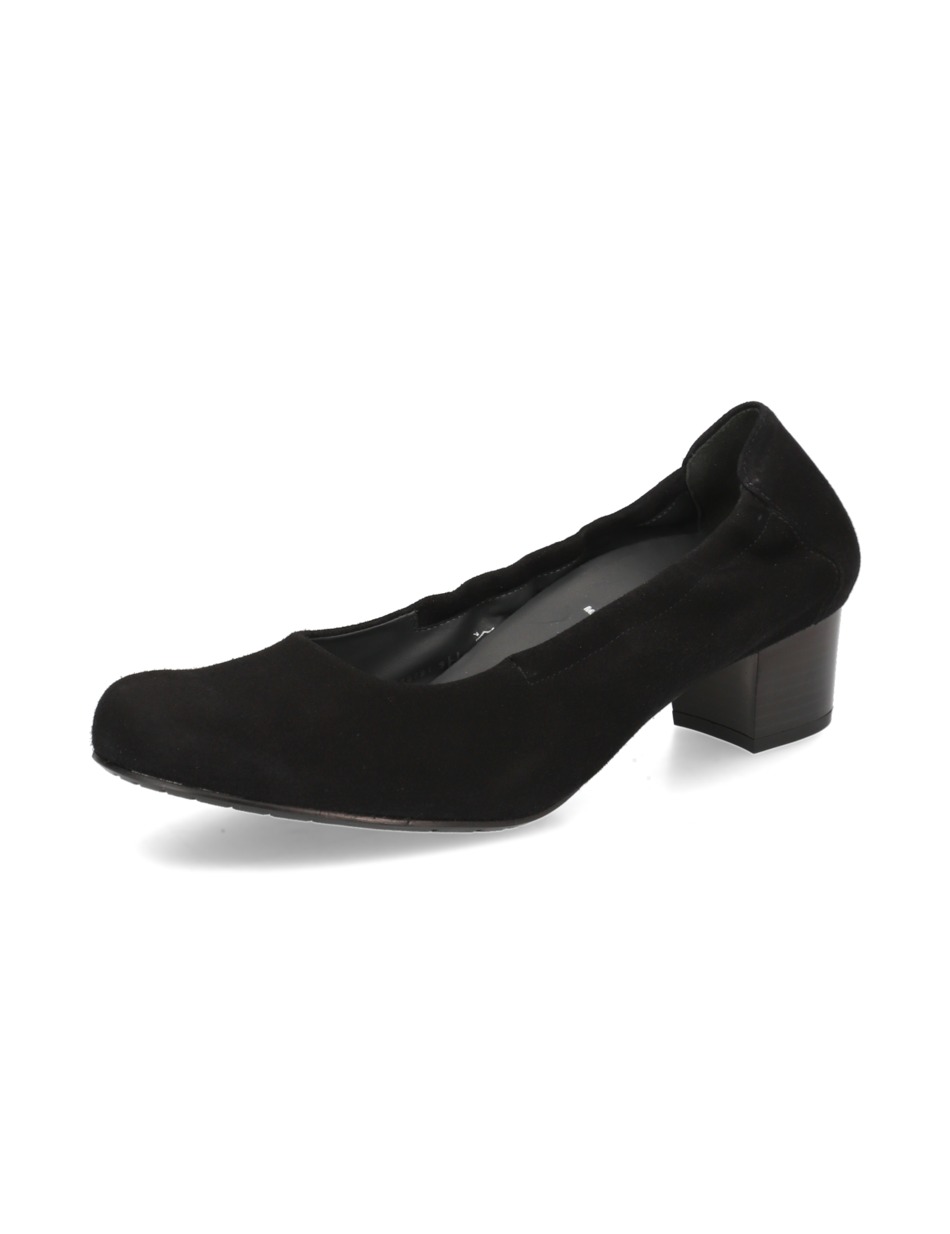 Veloursleder Pumps
