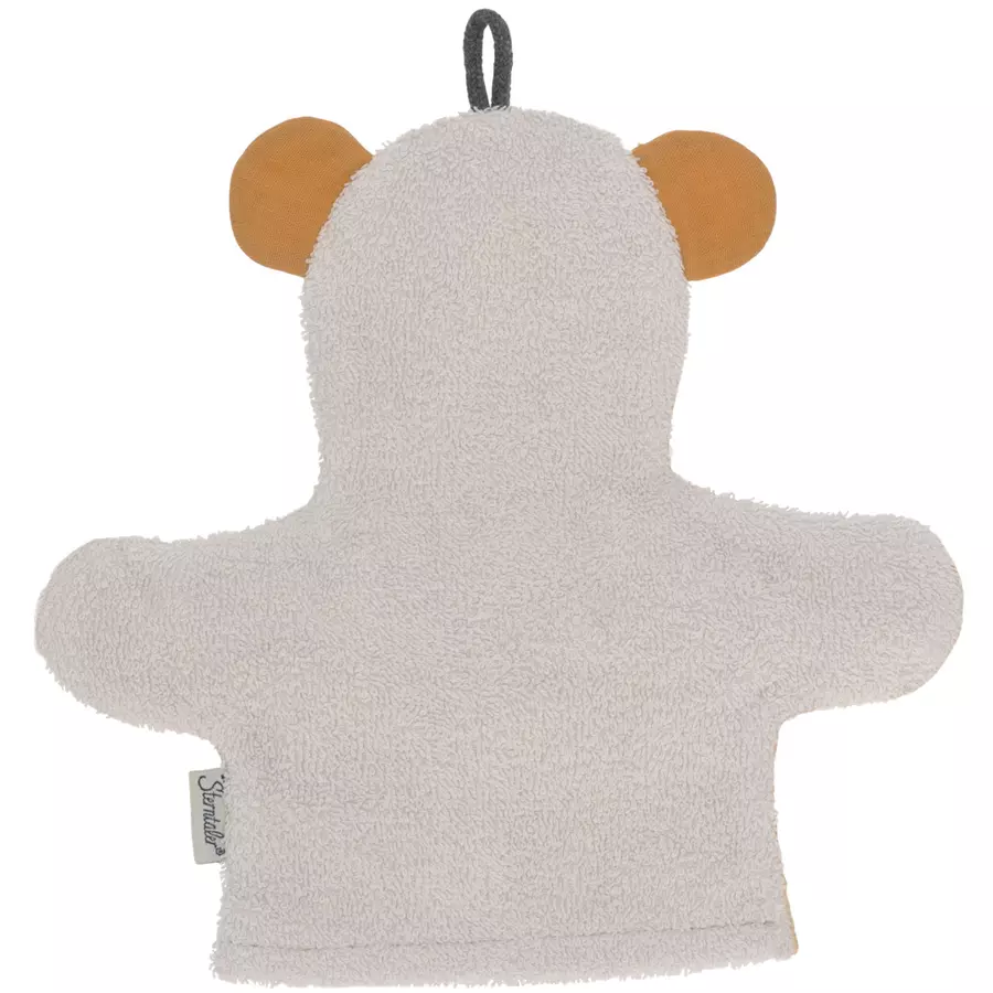 Sterntaler Waschhandschuh Lio rost