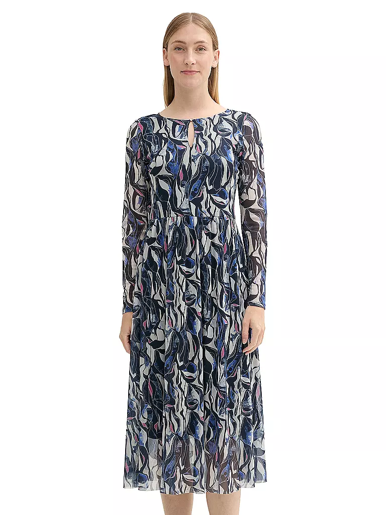 TOM TAILOR Maxikleid blau