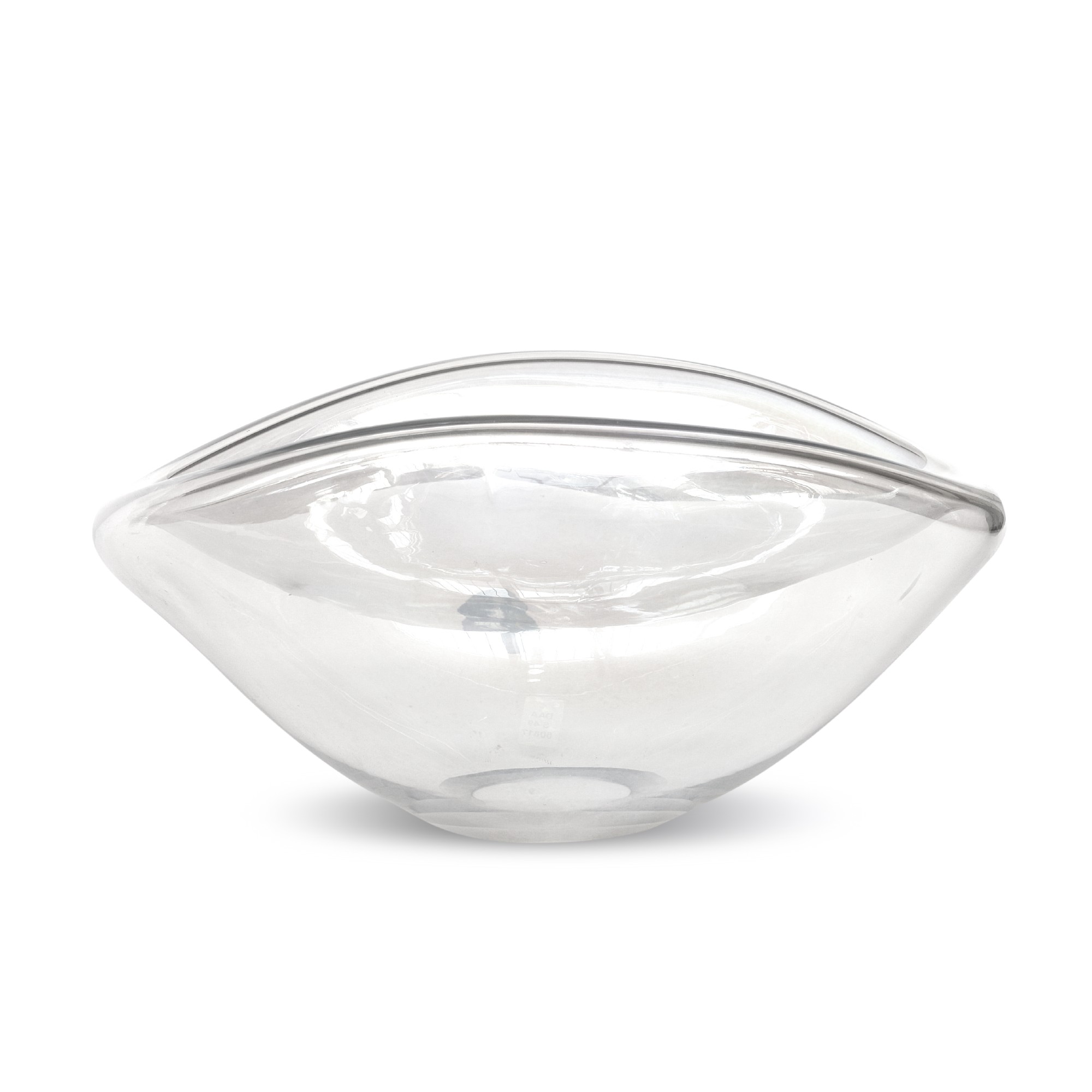 Glasschale 'Regenbogen', multicolor, T 31 cm, B 23 cm, H 16 cm von fischer's lagerhaus