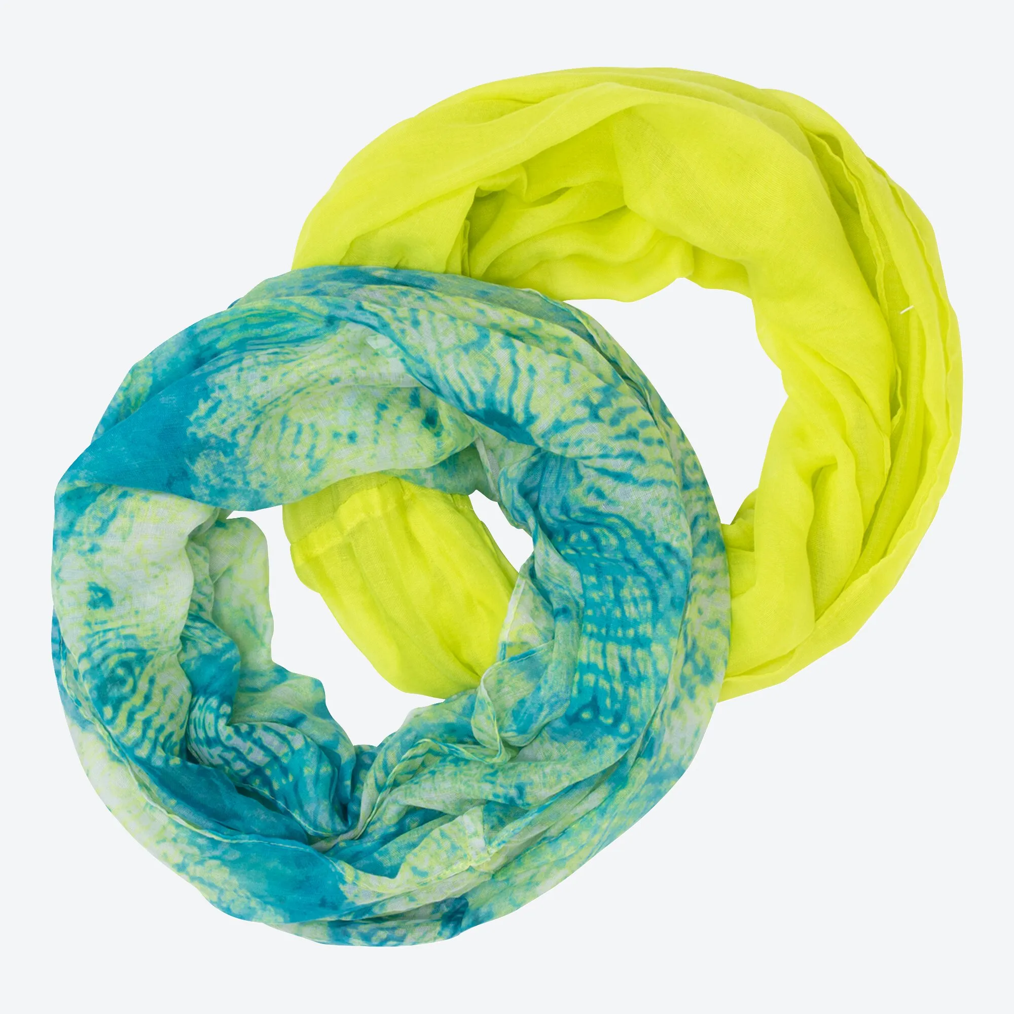 Damen-Loop-Schal, 2er-Pack, ca. 180x50cm